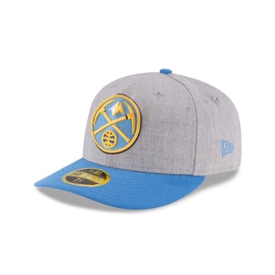 Sapca New Era Denver Nuggets NBA Heather Low Profile 59FIFTY Fitted - Gri